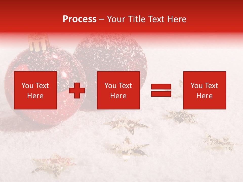 Golden Star Red PowerPoint Template