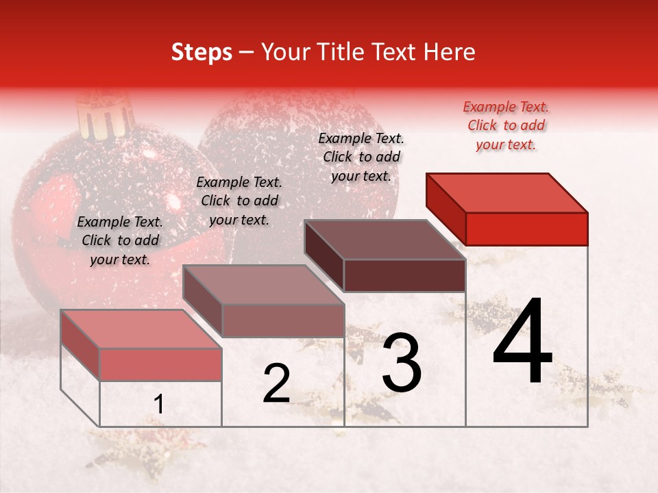 Golden Star Red PowerPoint Template