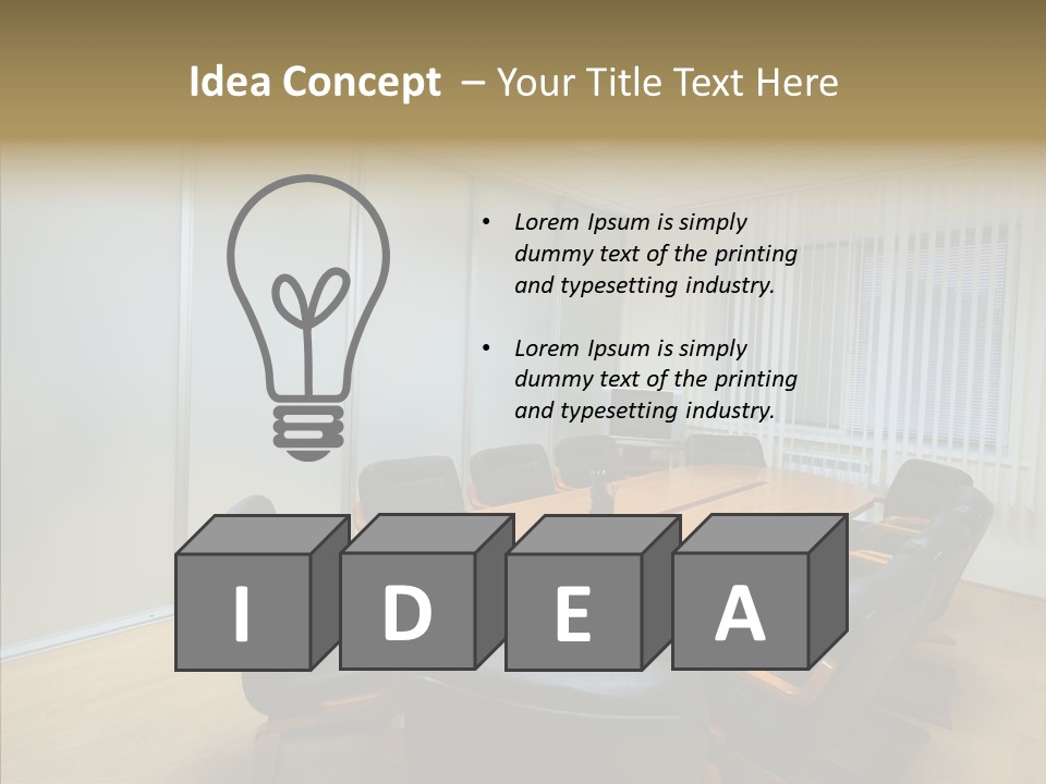 Writing Humor Board PowerPoint Template