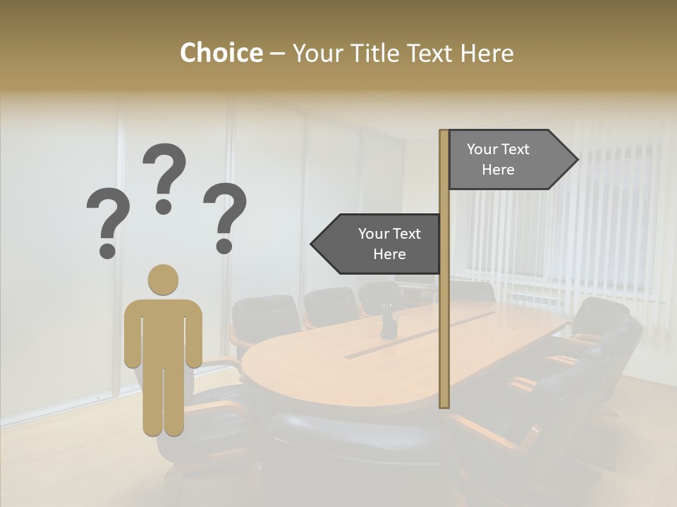 Writing Humor Board PowerPoint Template