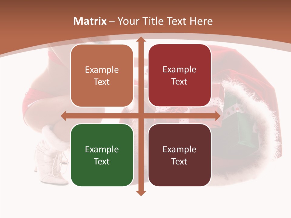 Santa Bag Gift PowerPoint Template