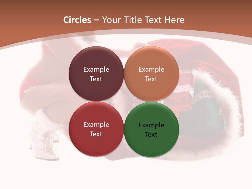 Santa Bag Gift PowerPoint Template