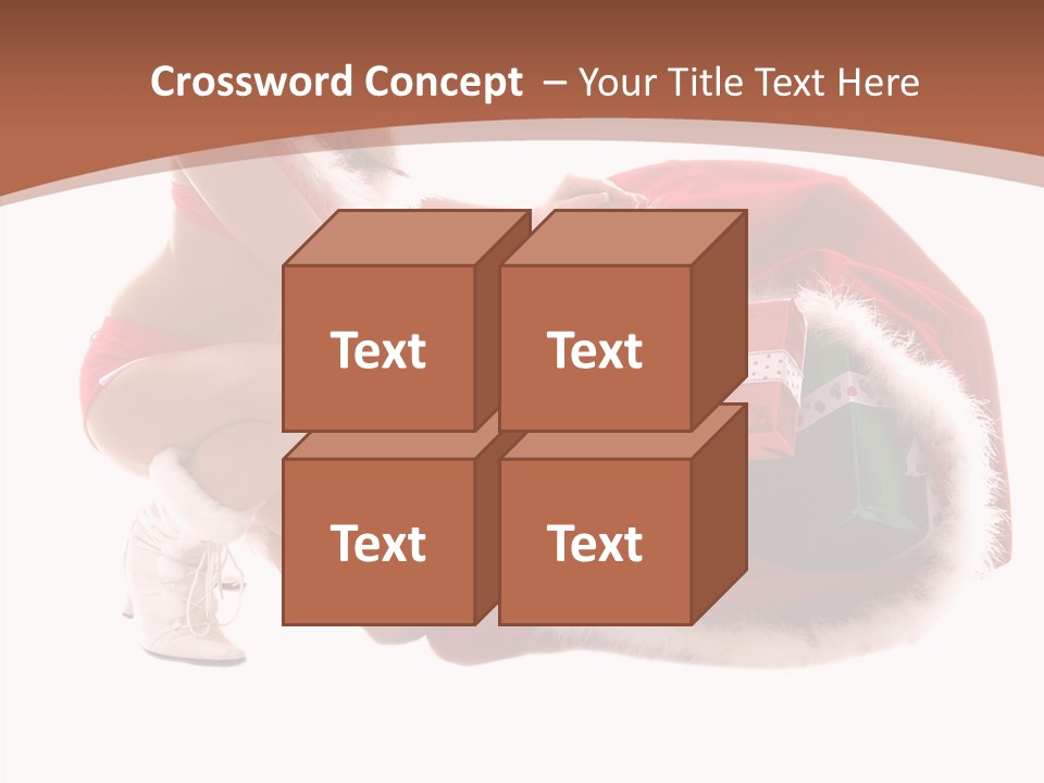 Santa Bag Gift PowerPoint Template