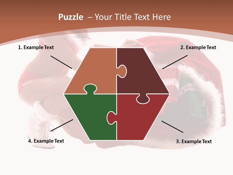 Santa Bag Gift PowerPoint Template