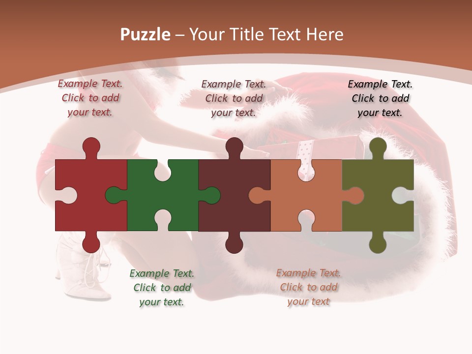 Santa Bag Gift PowerPoint Template