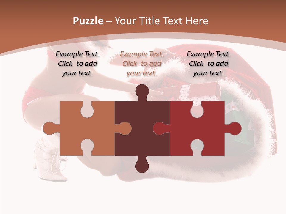 Santa Bag Gift PowerPoint Template