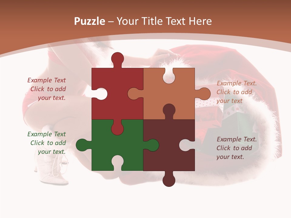 Santa Bag Gift PowerPoint Template