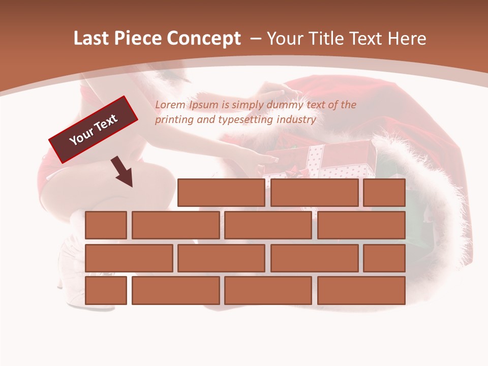 Santa Bag Gift PowerPoint Template