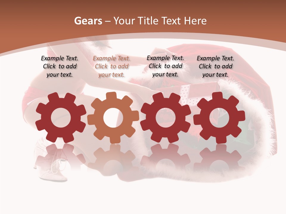 Santa Bag Gift PowerPoint Template