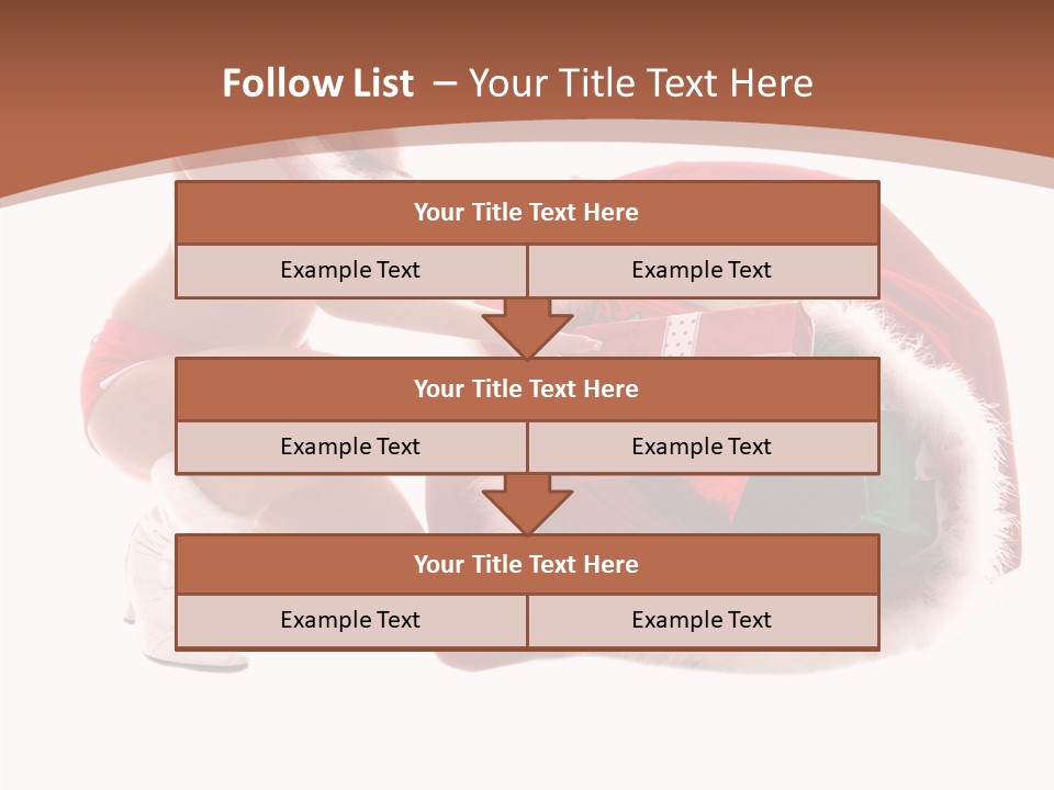 Santa Bag Gift PowerPoint Template
