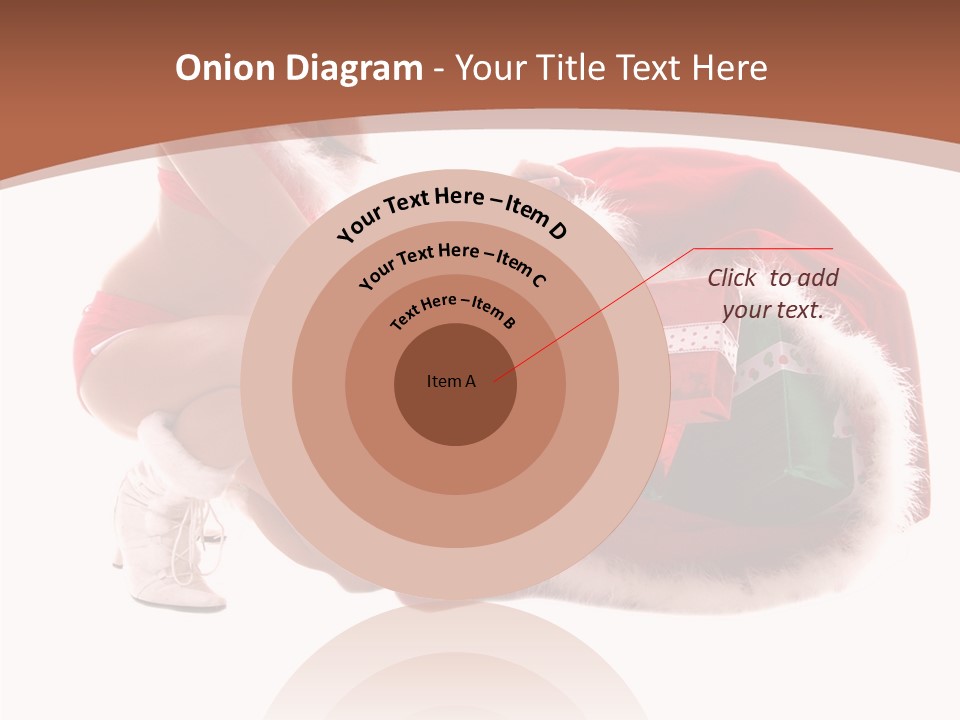 Santa Bag Gift PowerPoint Template