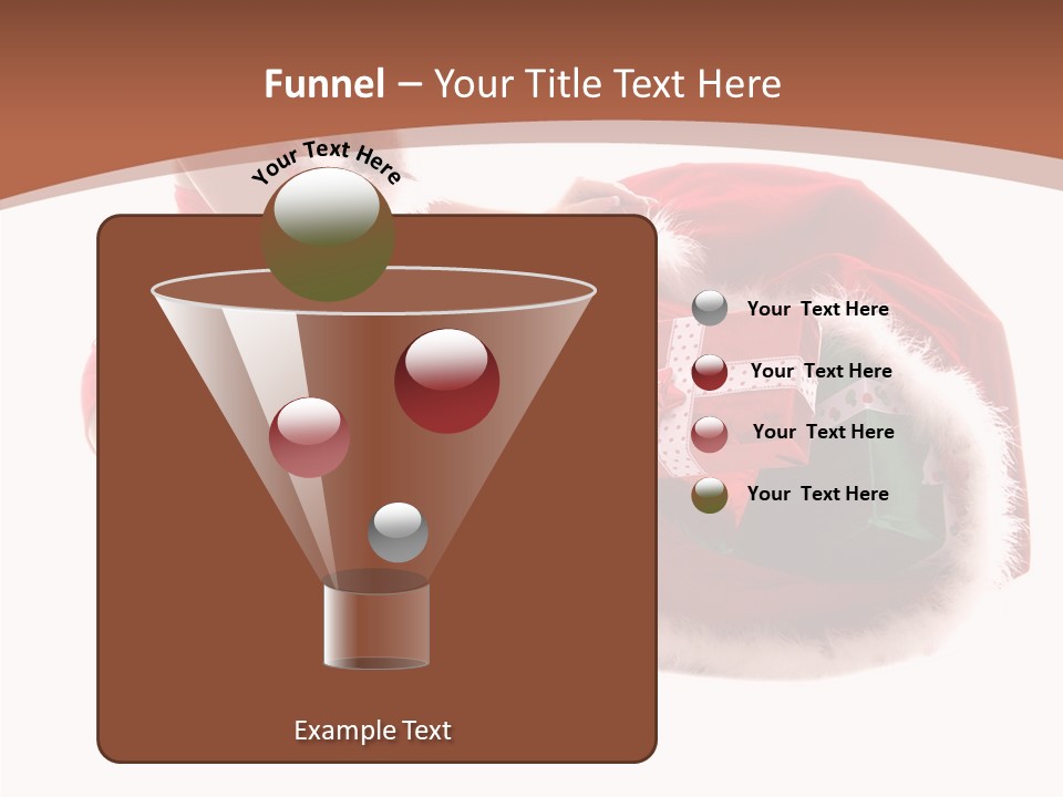 Santa Bag Gift PowerPoint Template