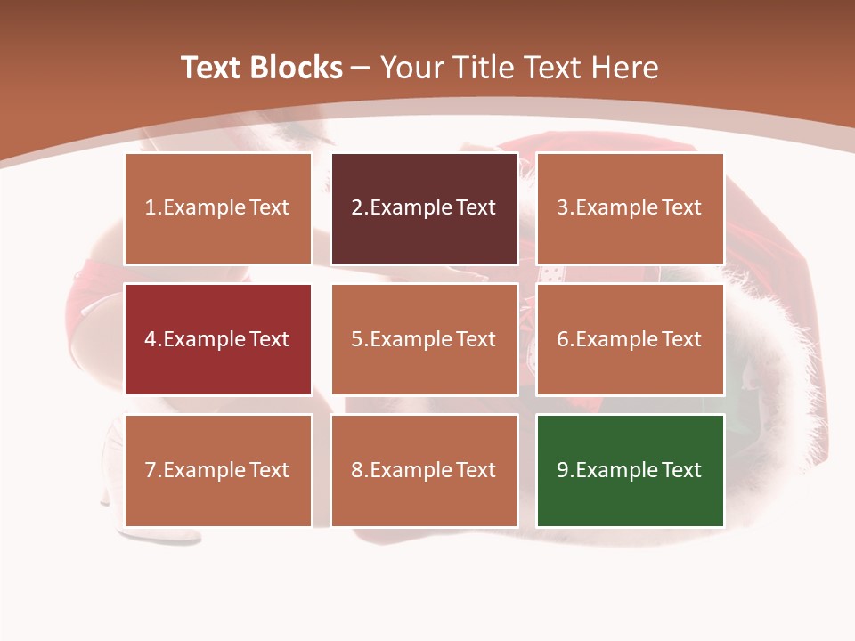 Santa Bag Gift PowerPoint Template