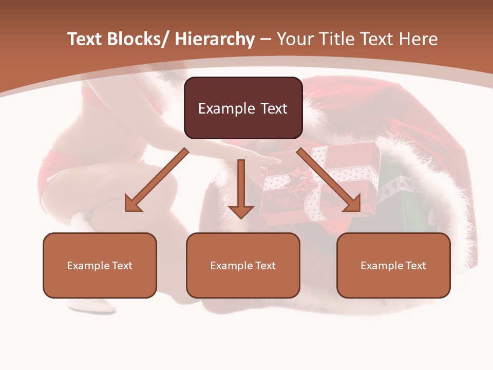 Santa Bag Gift PowerPoint Template