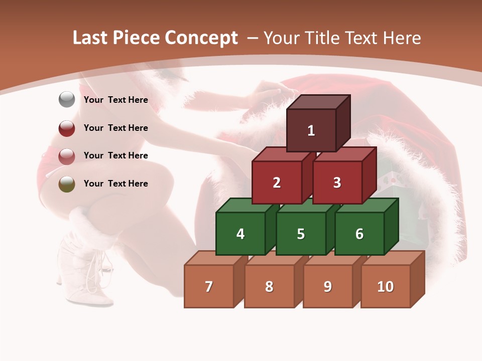 Santa Bag Gift PowerPoint Template