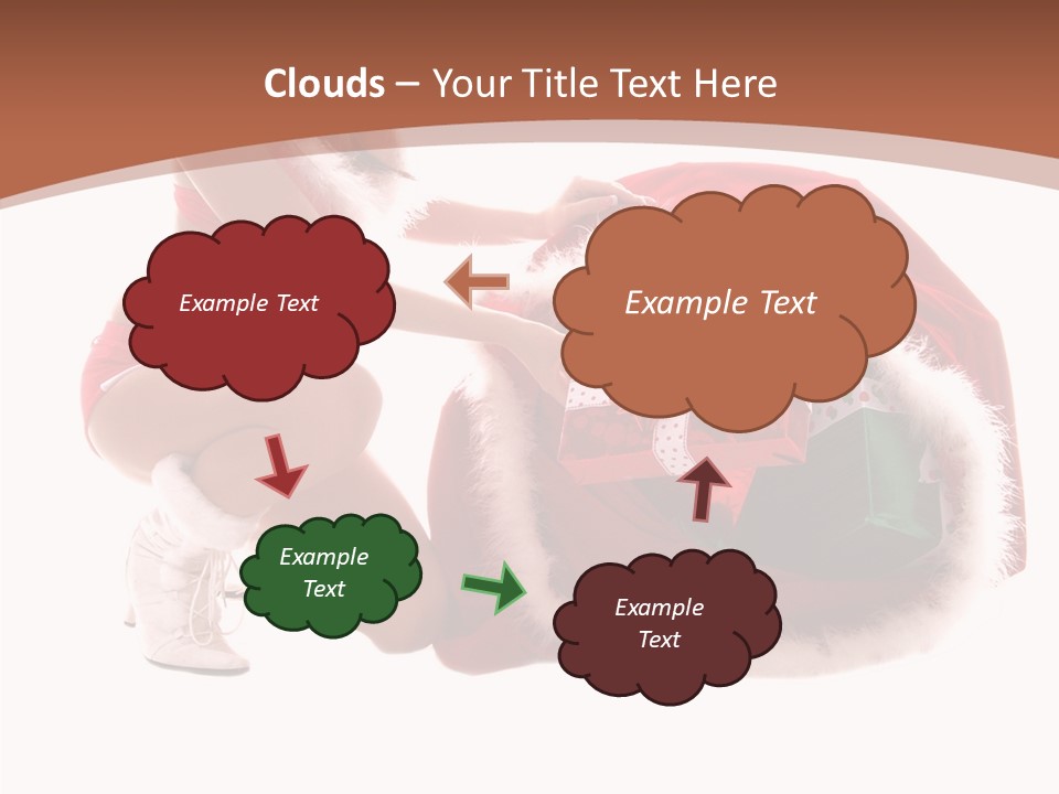 Santa Bag Gift PowerPoint Template
