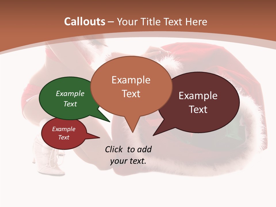 Santa Bag Gift PowerPoint Template