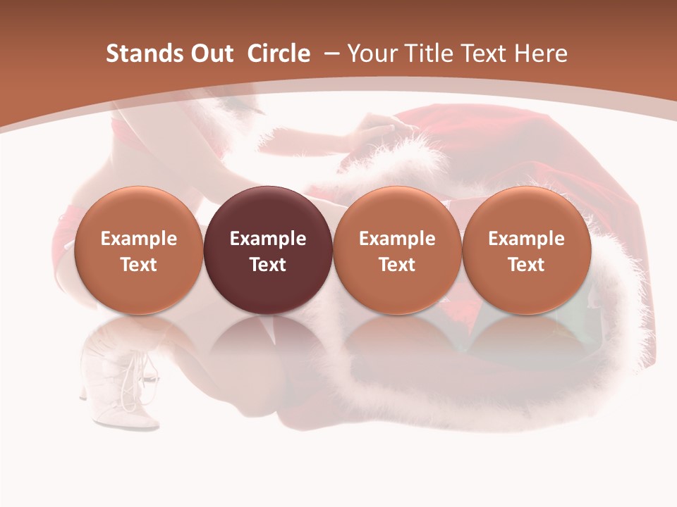 Santa Bag Gift PowerPoint Template