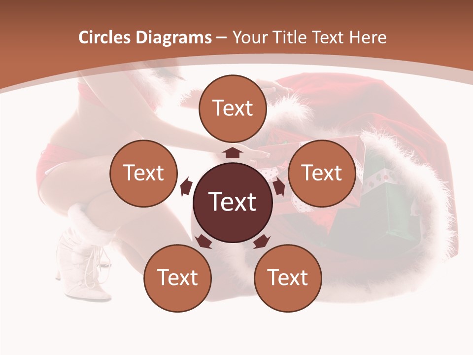 Santa Bag Gift PowerPoint Template