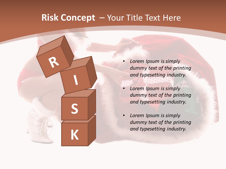 Santa Bag Gift PowerPoint Template