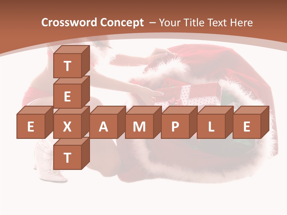 Santa Bag Gift PowerPoint Template