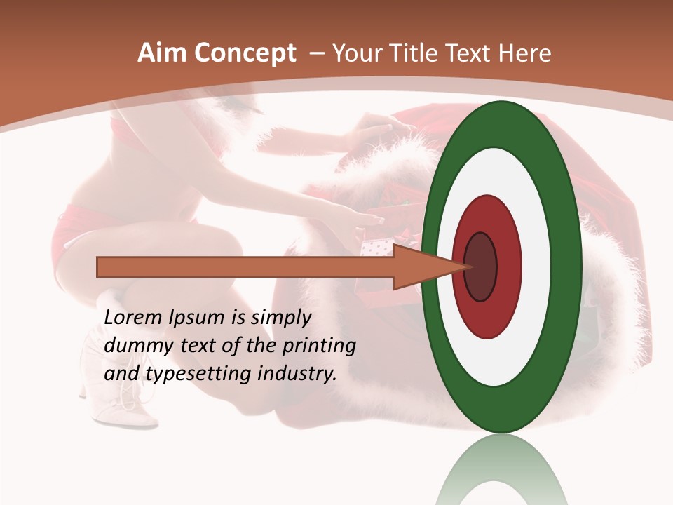 Santa Bag Gift PowerPoint Template