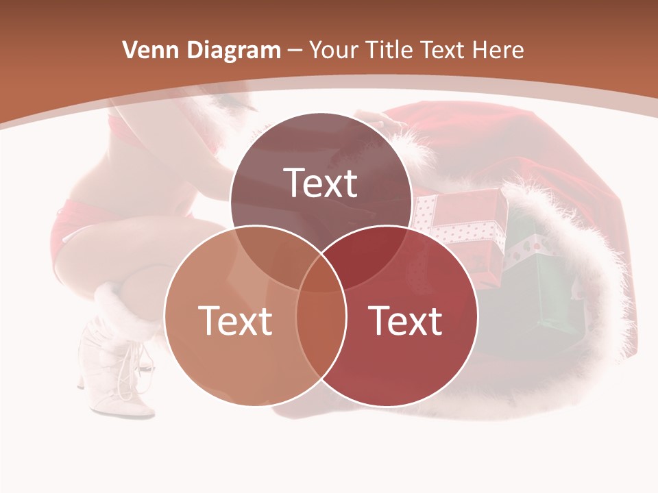 Santa Bag Gift PowerPoint Template