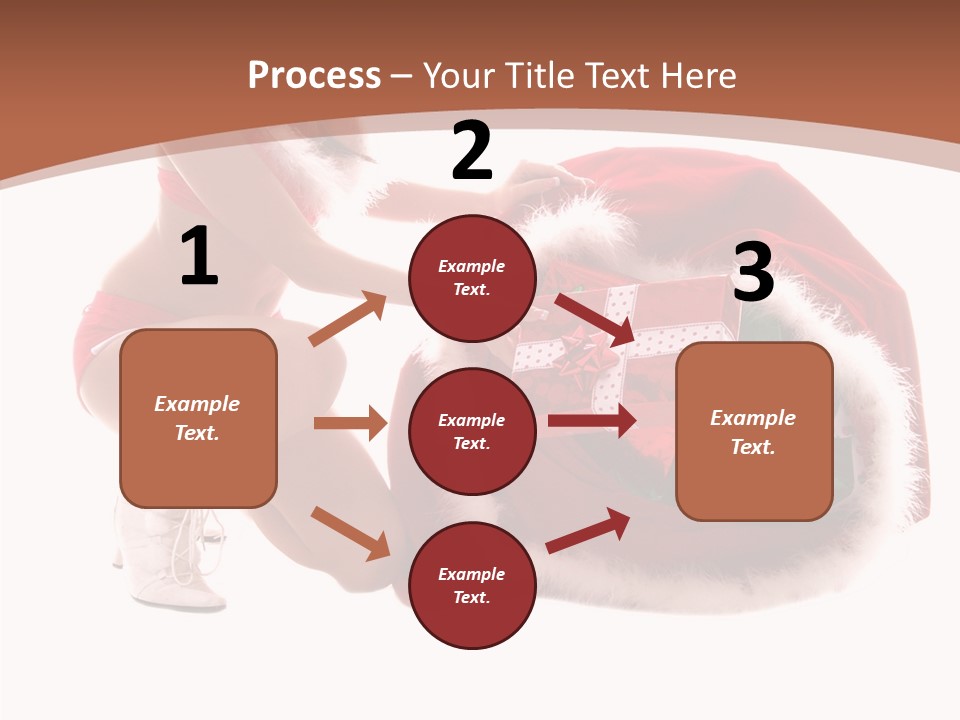 Santa Bag Gift PowerPoint Template