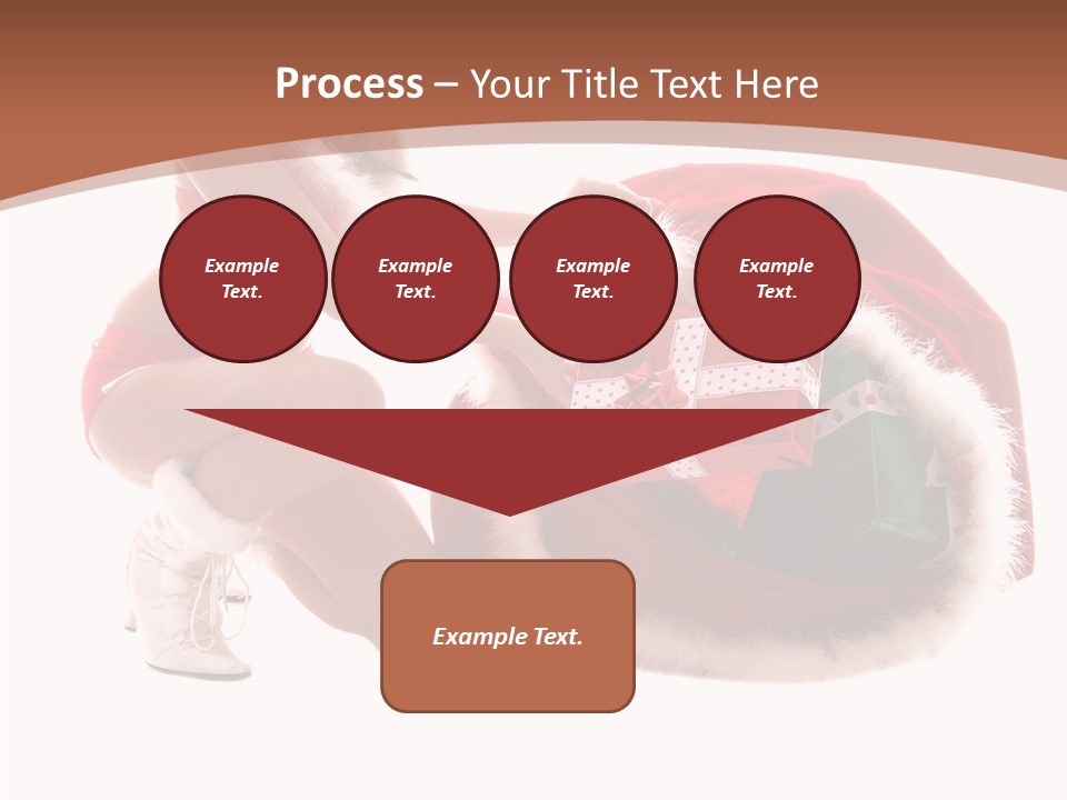 Santa Bag Gift PowerPoint Template