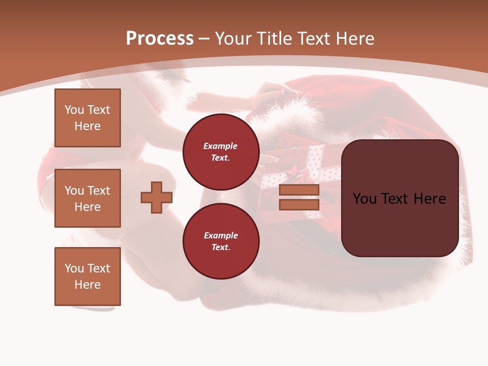 Santa Bag Gift PowerPoint Template