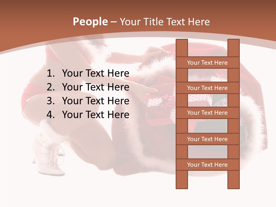 Santa Bag Gift PowerPoint Template