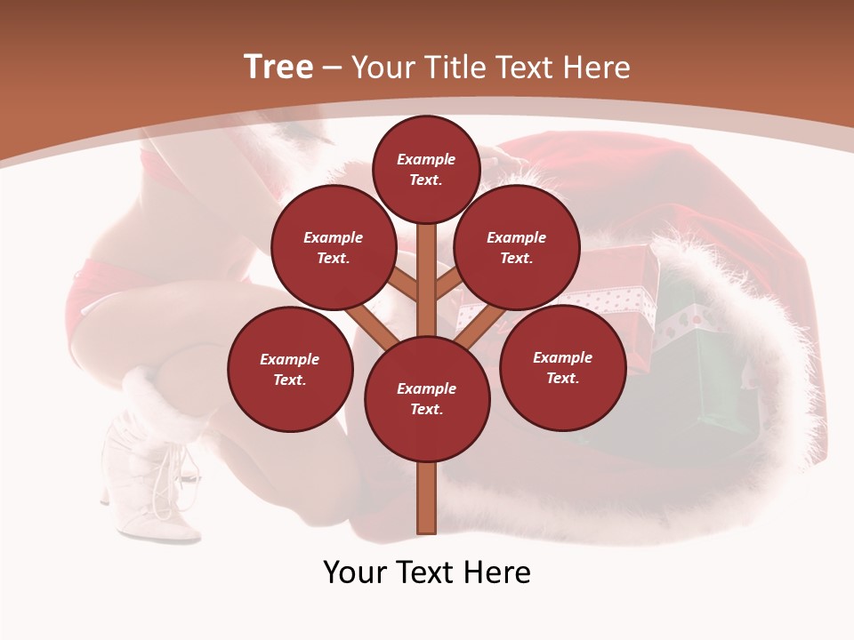 Santa Bag Gift PowerPoint Template