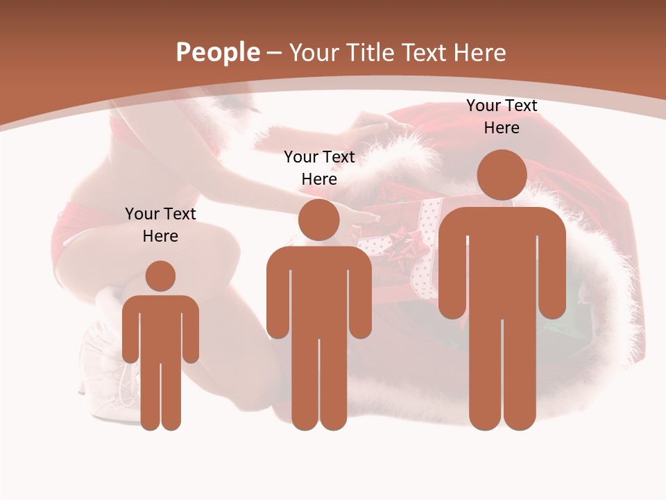 Santa Bag Gift PowerPoint Template