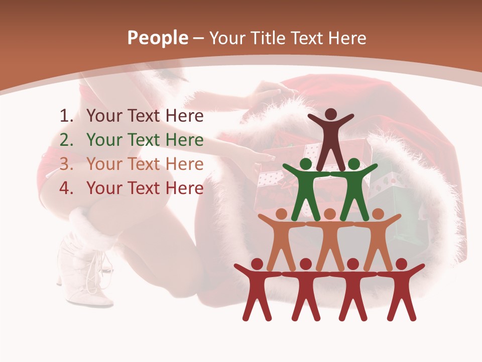 Santa Bag Gift PowerPoint Template