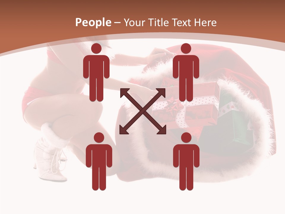 Santa Bag Gift PowerPoint Template