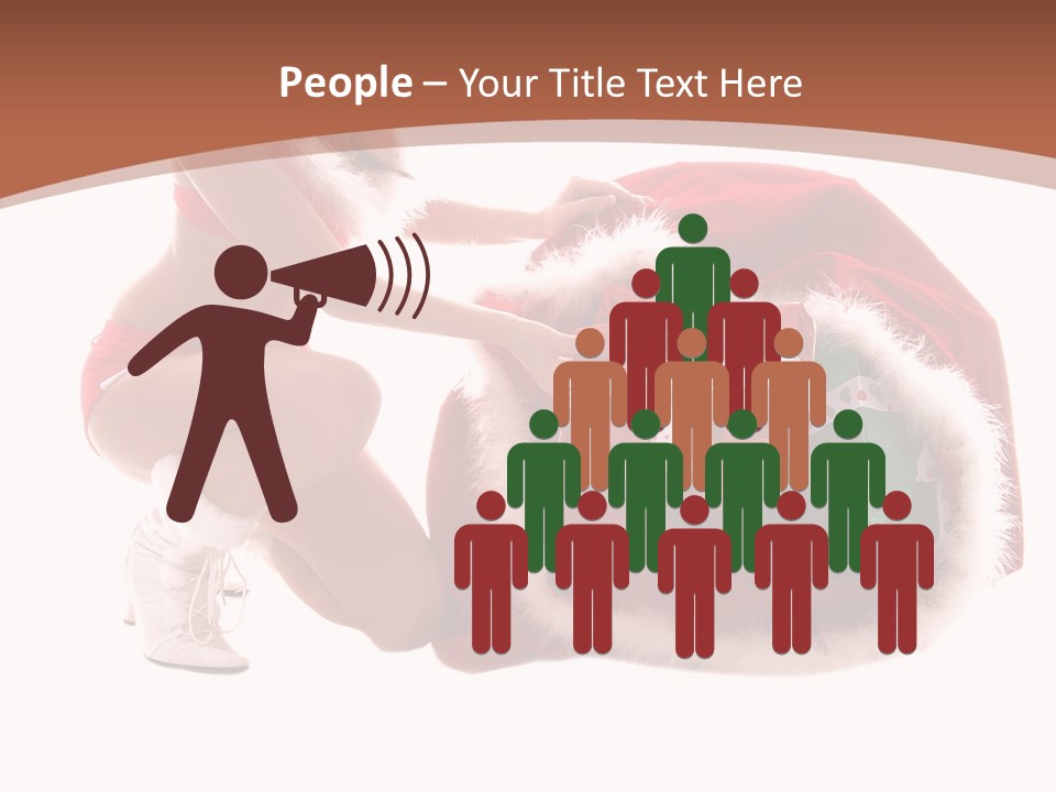 Santa Bag Gift PowerPoint Template