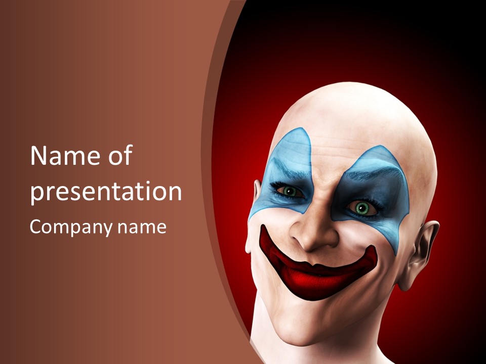 Sinister Emotional Phobia PowerPoint Template