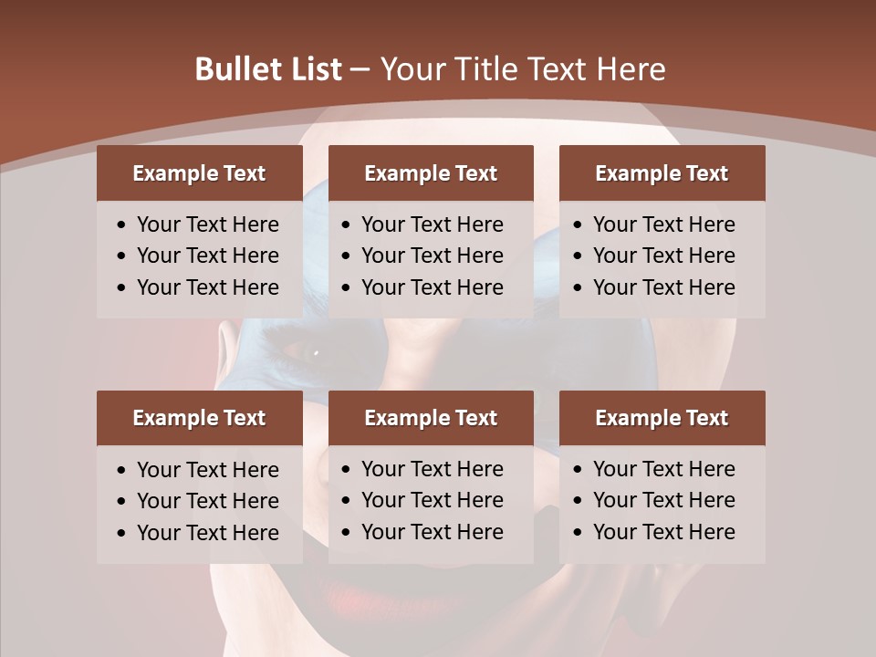 Sinister Emotional Phobia PowerPoint Template