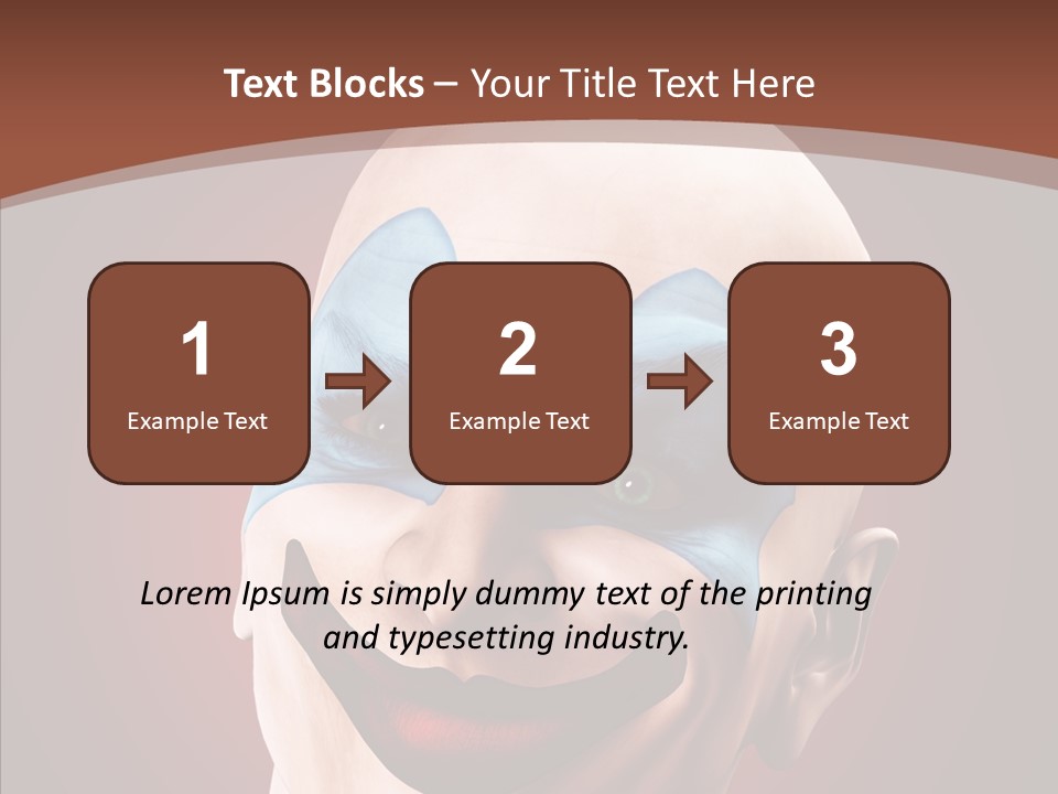 Sinister Emotional Phobia PowerPoint Template