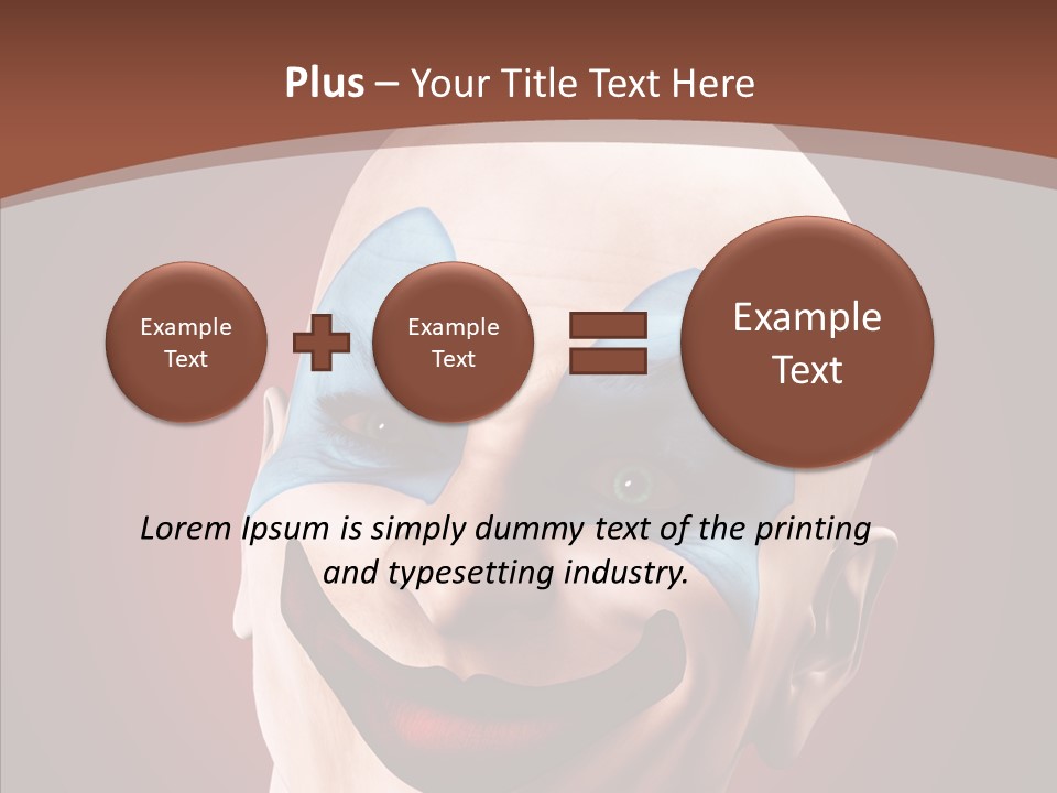 Sinister Emotional Phobia PowerPoint Template