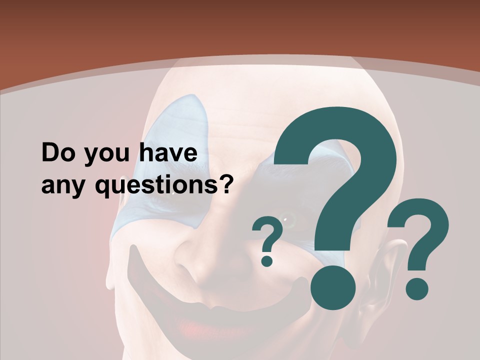 Sinister Emotional Phobia PowerPoint Template