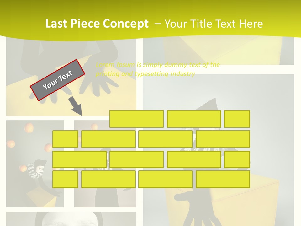 Hand Pose Performer PowerPoint Template