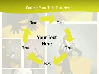 Hand Pose Performer PowerPoint Template