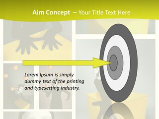 Hand Pose Performer PowerPoint Template