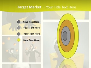 Hand Pose Performer PowerPoint Template