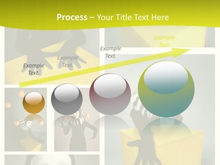 Hand Pose Performer PowerPoint Template