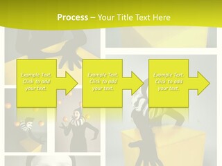 Hand Pose Performer PowerPoint Template