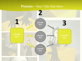 Hand Pose Performer PowerPoint Template