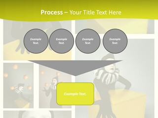 Hand Pose Performer PowerPoint Template