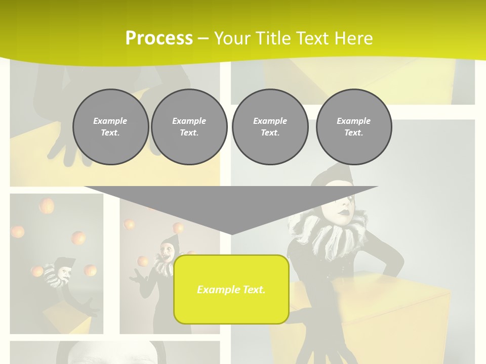 Hand Pose Performer PowerPoint Template